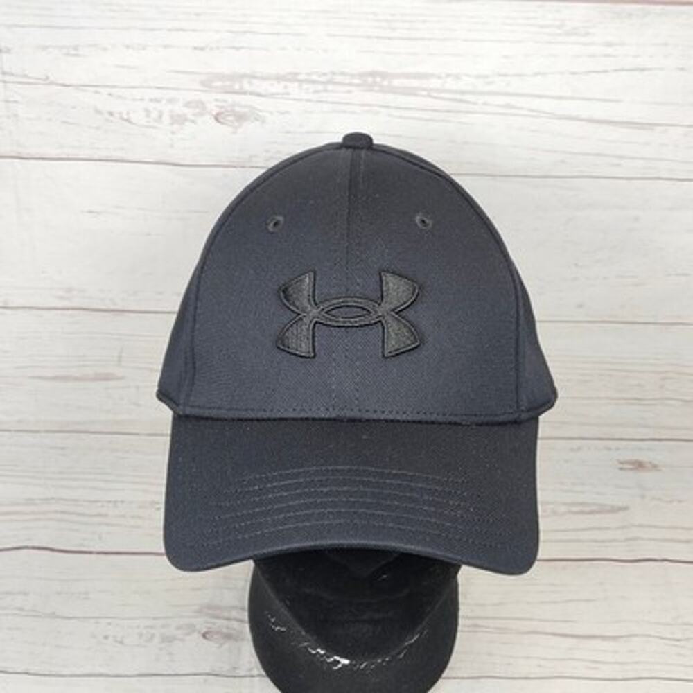 Under Armour Hat Fitted Cap Men's L/XL Black Performance Stretch
